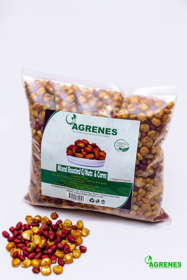 Roasted Peanuts and Maize Snack 500g