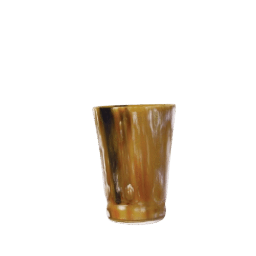 SMALL COW HORN  GLASS