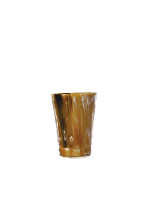 SMALL COW HORN  GLASS