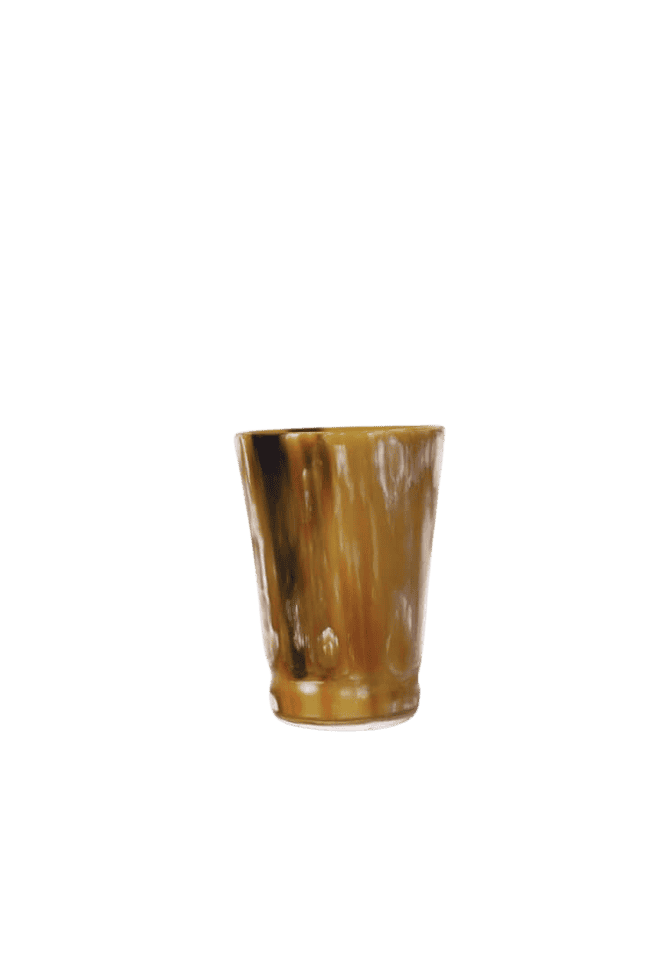SMALL COW HORN GLASS