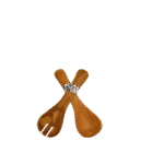 SMALL SIZE WOODEN  SALAD SPOON