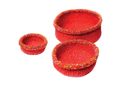 A SET OF JEWELLERY  BOXES