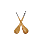 A PAIR OF SALAD  SPOONS