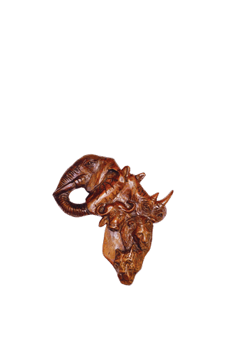 AFRICAN MAP WALL HANGING