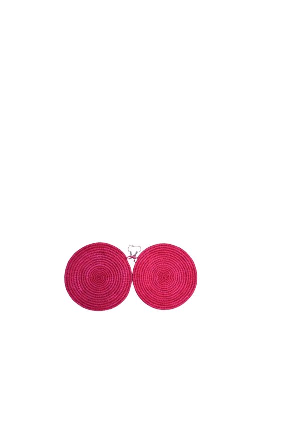 ROUND BIG EAR  RINGS (PAIR)
