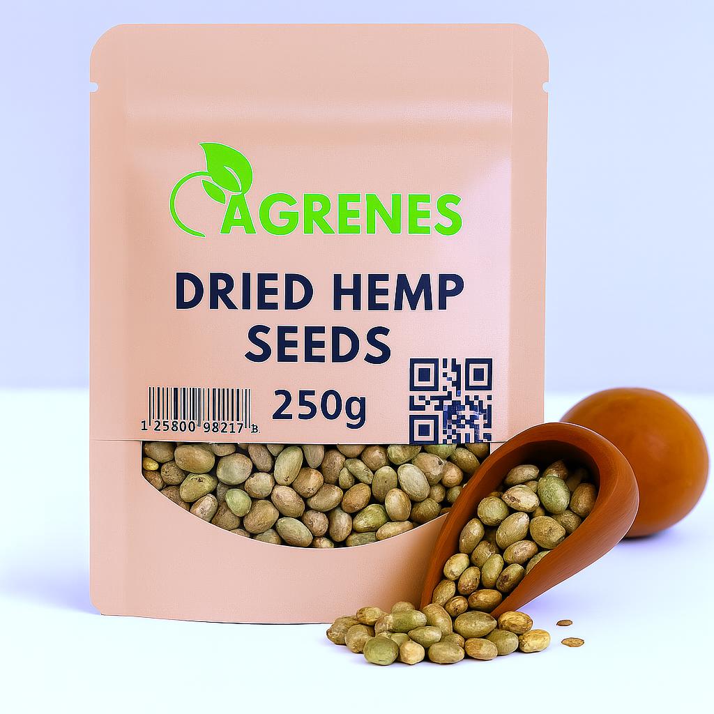 Dried Hemp Seeds